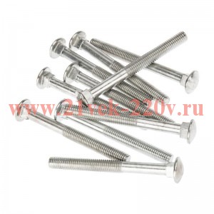 Болт мебельный 8х80 DIN 603 (уп.620шт) Kranz 1301-0880-1