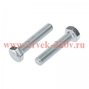 Болт шестигранный DIN 933 8х40 (уп.2шт) Kranz 1302-0840-4