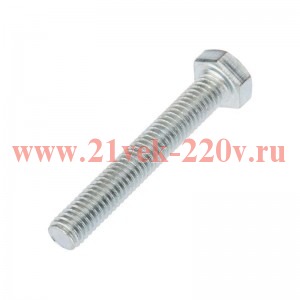 Болт с шестигранной головкой 6х40 DIN 933 (уп.2500шт) Kranz 1302-0640-1