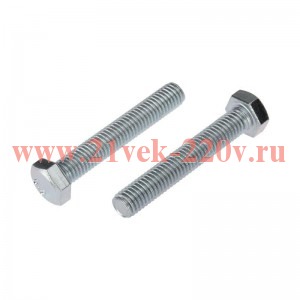 Болт шестигранный DIN 933 8х50 (уп.4шт) Kranz 1302-0850-4