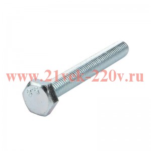 Болт с шестигранной головкой 10х80 DIN 933 (уп.500шт) Kranz 1302-1080-1