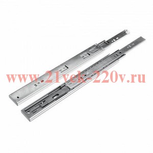 Комплект шариковых направляющих 500мм полного выдвижения (уп.1шт) Tech-Krep 130868