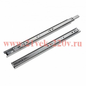 Комплект шариковых направляющих 450мм полного выдвижения (уп.1шт) Tech-Krep 130867