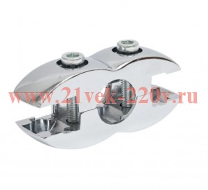 Крепление для панели двухстор. хром (пакет) Tech-Krep 139858