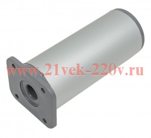 Ножка алюминиевая круглая регулированнаясверху D40х100мм матов. хром накладная Tech-Krep 127772