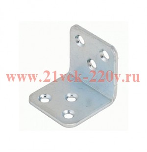 Угол мебельный широкий 60х60х60х2.0 цинк Tech-KREP 141957
