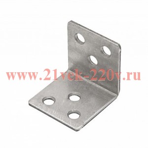 Угол мебельный широкий 30х30х30х2.0 цинк Tech-Krep 141954