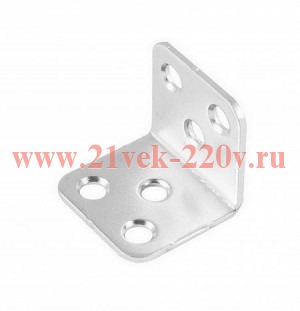 Угол мебельный широкий 40х40х40х2.0 цинк Tech-Krep 141956