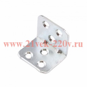 Угол мебельный широкий 40х40х30х2.0 цинк Tech-Krep 141953