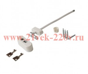 Блокиратор поворота с тросиком и ключом бел. Tech-KREP 148113