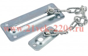 Цепочка дверная L100 цинк (пакет) Tech-Krep 148402