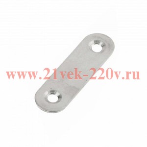 Пластина крепежная мебельная 80х17х2мм оцинк. Tech-Krep 141948