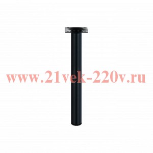 Ножка металлическая круглая нерегулируемая d30х300мм черн. Tech-Krep 151269