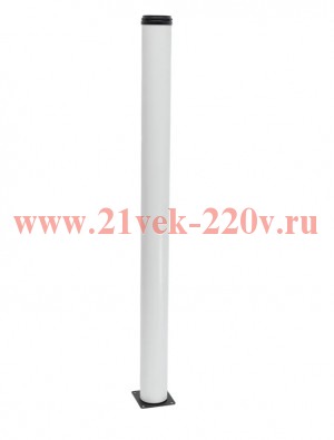 Ножка металлическая круглая регулир. D60х820мм бел. Tech-KREP 152123