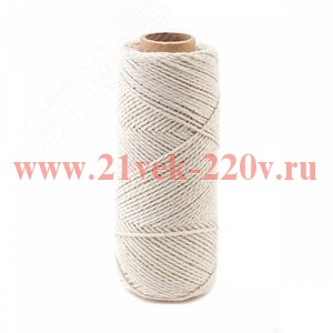 Нить хлопковая с ПЭ 1.5мм 110м Tech-KREP 150486
