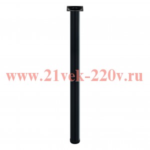 Ножка металлическая круглая регулир. D50х820мм черн. Tech-KREP 151240