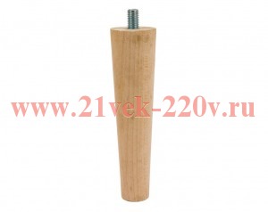 Ножка деревянная конус H150мм резьба М10 Tech-KREP 155127