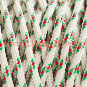 Шнур плетеный ПП 16мм с серд. 48-пряд. высокопр. цвет. (уп.50м) Tech-KREP 155874