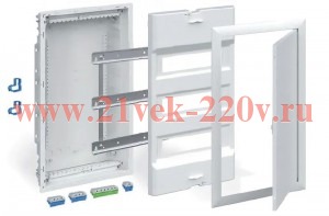 Шкаф внутреннего монтажа ABB на 36М (3x12) автозажим N/PE UK630V3RU 2CPX077842R9999 (винтовые)