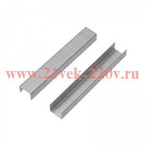 Скобы для мебельного степлера 8мм тип 53 (уп.1000шт) Kranz KR-12-5502