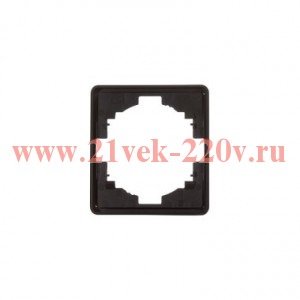 Рамка 1-постовая MIELE черн. Kranz KR-78-0751-3