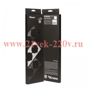 Рамка 4-м STRONG MIELE графит Kranz KR-78-0754-6