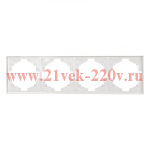 Рамка 4-постовая MIELE жемчуг Kranz KR-78-0754-4