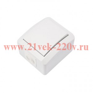 Переключатель проходной ОП INDUSTRIAL IP54 бел. Kranz KR-78-0836