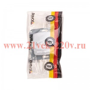 Переключатель перекрестный 1-кл. СП 10А DEA механизм бел. Kranz KR-78-0208