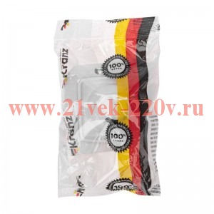 Светорегулятор СП 300Вт DEA механизм бел. Kranz KR-78-0224