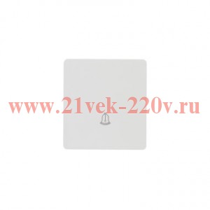 Выключатель 1 кл возвратный 10А с/у MIELE бел. Kranz KR-78-0712-1