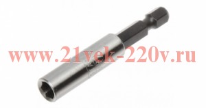 Держатель для бит магнитный 60мм (уп.1шт) Kranz KR-92-0432-1