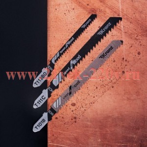 Набор полотен для электролобзика № 1 T101B/T111C/T119BO 3шт Kranz KR-92-0321