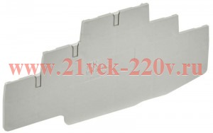 Заглушка для CP-ML 3 ур. 2.5кв.мм сер. IEK YCT23-00-3-K03-002-ZGL