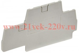Заглушка для CP-ML 2 ур. 1.5кв.мм сер. IEK YCT23-00-2-K03-001-ZGL