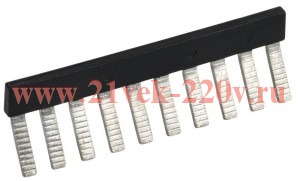 Перемычка гребенчатая для CTS изолированная 16кв.мм 10PIN IEK YCT10-00-K03-016-EC-10P