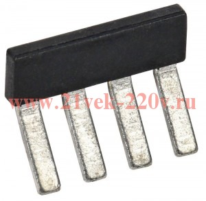 Перемычка гребенчатая для CTS-ML/MC-PEN/DT 4кв.мм 4PIN IEK YCT13-00-2-K03-004-EC-4P