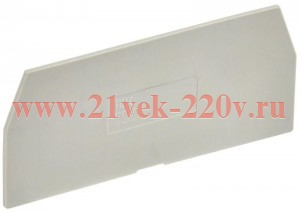 Заглушка для CTS-DT 6кв.мм сер. IEK YCT15-04-K03-006-ZGL