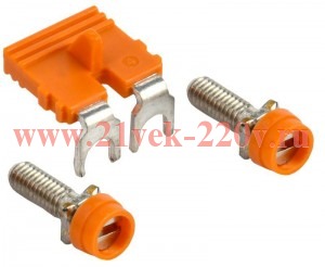 Перемычка для CTS-DT 6кв.мм 2PIN IEK YCT15-00-K03-006-SSL