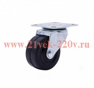 Колесо аппаратное поворотное полиамид площадка d40мм б/т (уп.1шт) Tech-Krep 151200