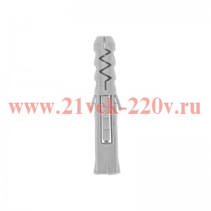 Дюбель распорный 10х60мм сер. нейлон (уп.100шт) Kranz KR-01-3619-016