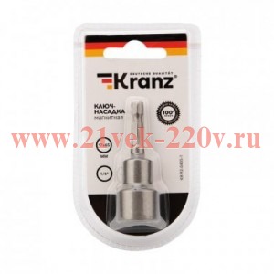 Ключ-насадка магнитная 1/4