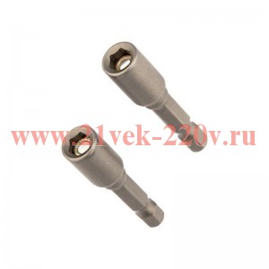 Ключ-насадка магнитная 1/4