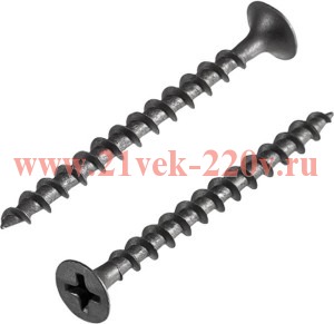 Саморез гипсокартон-дерево 3.5х45 (уп.25шт) Kranz 1133-3545-5
