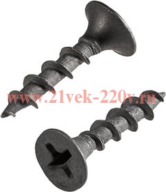 Саморез гипсокартон-дерево 3.5х19 (уп.20шт) Kranz 1133-3519-5