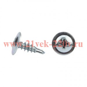 Саморез с прессшайбой ПШС сверло 4.2х13 (уп.25шт) Kranz 1182-4213-4