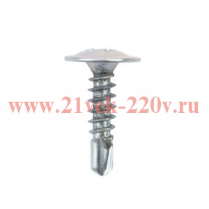 Саморез с прессшайбой ПШС сверло 4.2х16 (уп.1000шт) Kranz 1182-4216-2