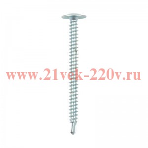 Саморез с прессшайбой ПШС сверло 4.2х50 (уп.400шт) Kranz 1182-4250-2