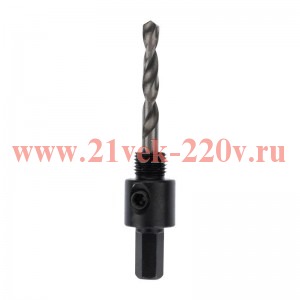 Хвостовик шестигранный для коронок Bimetal 14-30мм Kranz KR-92-0203