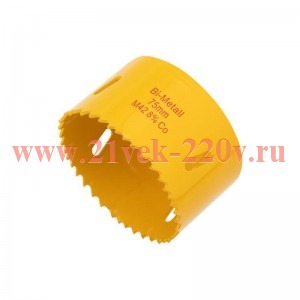 Коронка Bimetal 75мм Kranz KR-92-0237